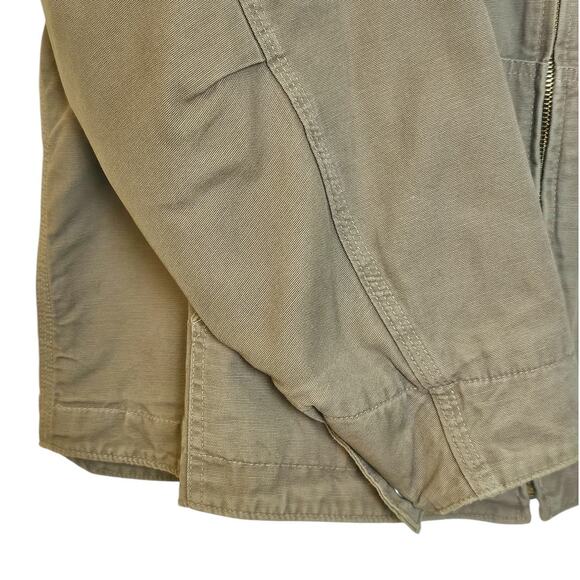 Carhartt Brown Canvas Work Chore Utility Jacket - Picture 3 of 11